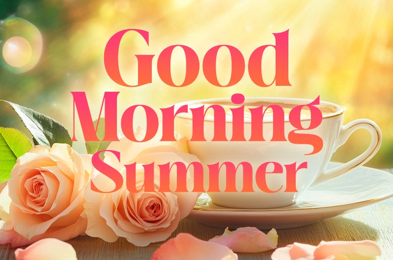 Good Morning Summer Image